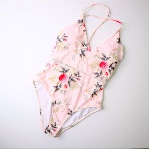 🍉 NWOT Cupshe Shallow Waters Print One-Piece Swimsuit